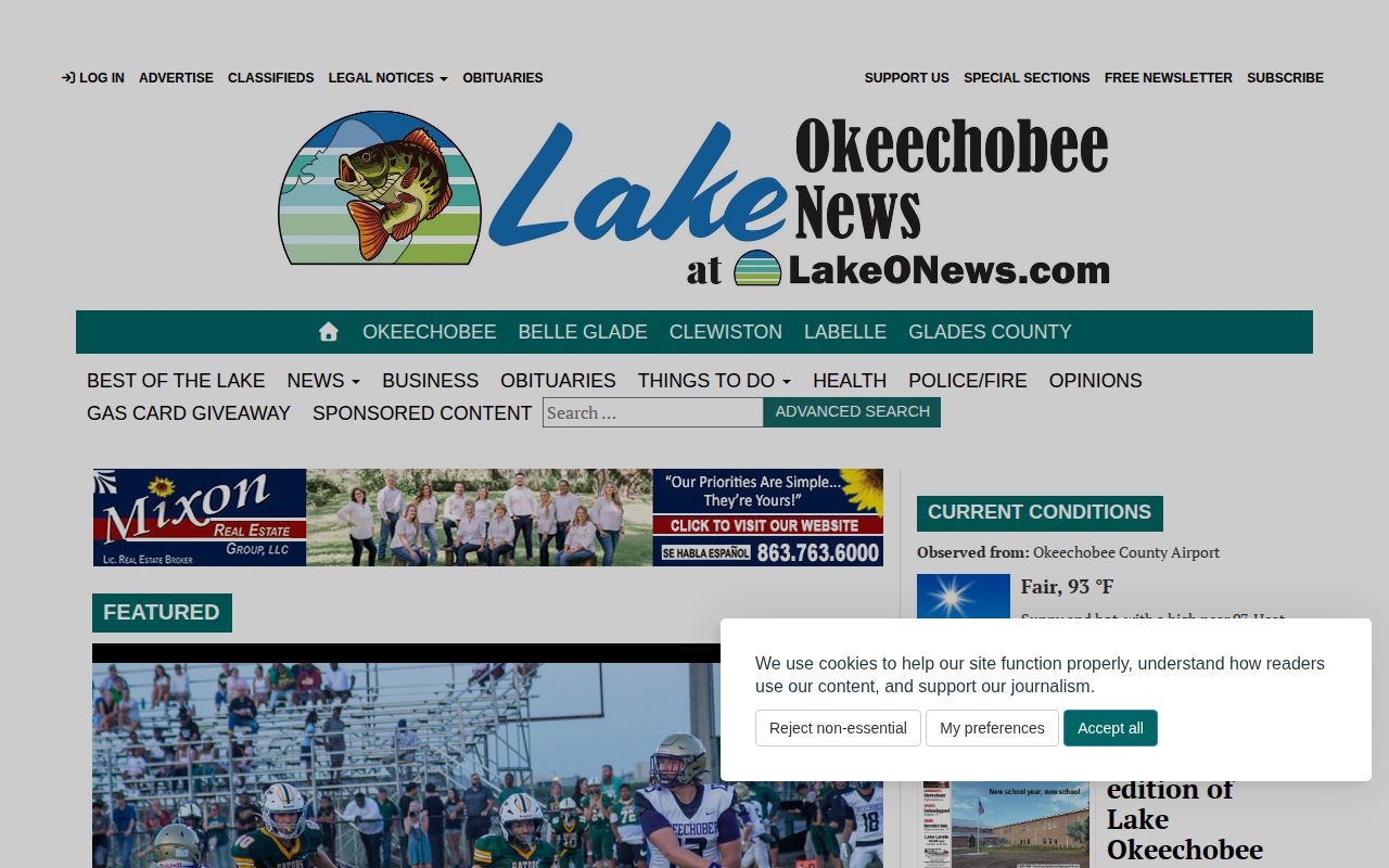 Lake Okeechobee News local arrest report and crime coverage